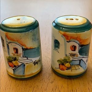 Ceramic salt & pepper shakers
